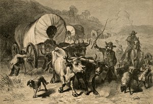 الهجرة إلى الدولة الغربية ، 1877. بواسطة ألبرت بوبيت