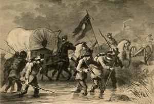 تراجع Lees بعد معركة Gettysburg ، 1878. بواسطة ألبرت بوبيت