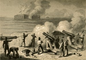 هجوم فورت سمتر ، 1878. بواسطة ألبرت بوبيت