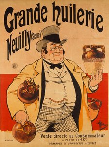 مطحنة الزيت الكبيرة - Neuilly Seine، c. 1895. بواسطة ألبرت غيوم