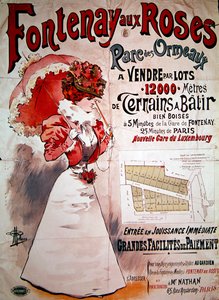 مخصصات إعلانات الملصقات في Parc des Ormeaux ، Fontenay-aux-Roses