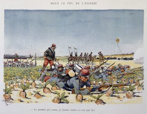 Under enemy fire - the Armee seen by A. guillaume, circa 1900