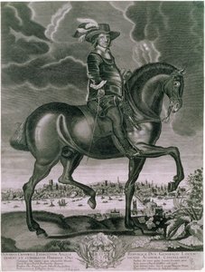 صورة الفروسية لأوليفر كرومويل ، 1655