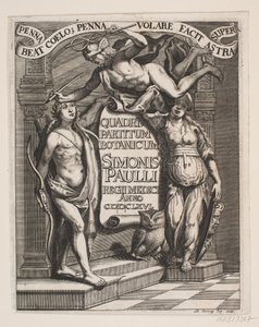 Titelblad til Simon Paulli ، "Quadripartitum Botanicum" ، 1667