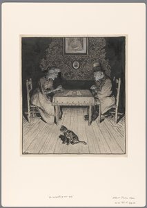 تصميم لرسوم كاريكاتورية سياسية: التنبؤ لعام 1917