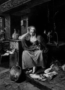 سندريلا ، c1850. بواسطة ألبرت هنري باين