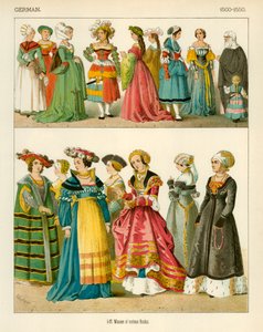 أزياء ألمانية 1500-1550