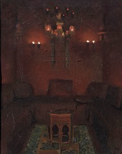 داخل كنيسة السير ريتشارد بيرتونز ، 1889