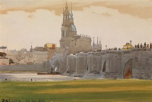 منظر لدريسدن ، 1898