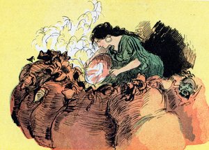 مورجيانا تقتل 37 لصوصا مختبئين في جرار (رسم) بواسطة ألبرت روبيدا