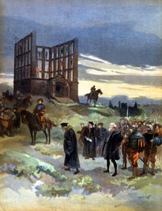 شنق المشرف سيمبلانكاي (1527) بواسطة ألبرت روبيدا