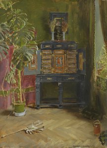 الغرفة الخضراء ، 1882 بواسطة ألبرت فون كيلر