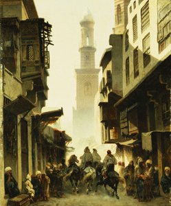 مشهد الشارع بدمشق ، 1861