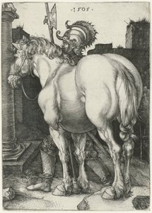 الحصان الكبير بواسطة ألبريشت (بعد) Durer أو Duerer