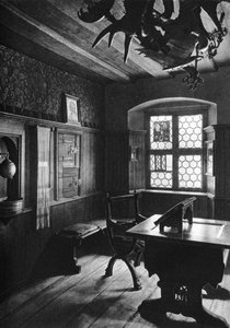 غرفة عمل Albrecht Dürers ، نورمبرغ ، 1936 بواسطة ألبريشت دورر