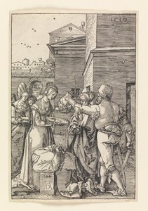 قطع رأس يوحنا المعمدان بواسطة Albrecht Dürer