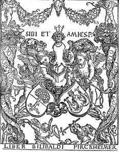 كتاب من ويليبالد بيركهايمر ، c1502-1503 ، 1906 بواسطة ألبريشت دورر