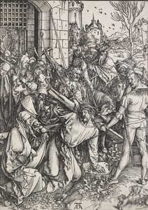 المسيح يحمل الصليب 1498-1499 بواسطة ألبريشت دورر