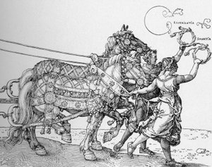 عربة النصر الكبرى للإمبراطور ماكسيميليان ، 1523 ، 1906 بواسطة ألبريشت دورر