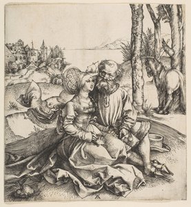 الزوجان غير المتنوع ، كاليفورنيا. 1495. بواسطة ألبريشت دورر