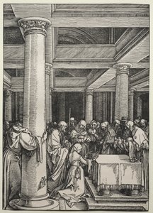 تقديم المسيح في الهيكل ، ج. 1504-1505. بواسطة ألبريشت دورر
