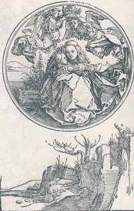 توجت العذراء بملائكين ، c1515 1906. بواسطة ألبريشت دورر