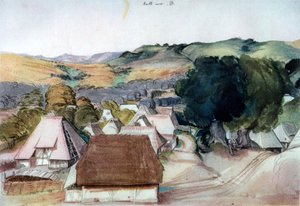 منظر لكاتشروث ، بالقرب من نورمبرغ ، 1511 ، 1936 بواسطة ألبريشت دورر