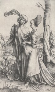 البروميناد ، حوالي 1496-1497 (نقش) بواسطة ألبريشت دورر