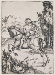 الساعي الصغير، حوالي عام 1496 (نقش) بواسطة ألبريشت دورر أو ديرير