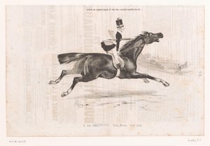 Jongeman op galopperend paard أن يكون له خادم ولا يكون معك ..! (العنوان على الكائن) كلاين جينوجتن فان هيت باردريجدين (عنوان المسلسل) أفراح ركوب الخيل الصغيرة (عنوان المسلسل على الكائن) بواسطة أوبيرت وسي.