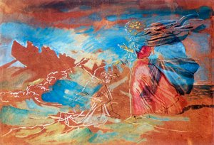 المسيح يمشي على الماء ، 1840