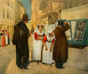 العريس Campagnuolo اختيار الأقراط لعروسه ، 1838 ، 1965.