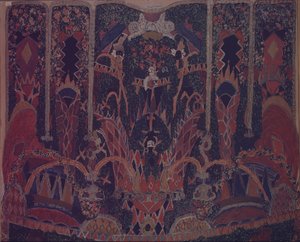 تصميم ستارة Masquerade المسرحية المسرحية The Masquerade من قبل M. Lermontov ، 1917 بواسطة ألكسندر ياكوفليفيتش جولوفين
