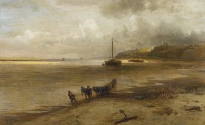 الفولجا بالقرب من يوريفيتس ، 1870 بواسطة أليكسي كوندراتيفيتش سافراسوف