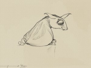 مخلوق رائع: Ote (Oy) ، حيوان تخيله ستيفن كينج من أجل ملحمة "برج الظلام". بواسطة أليساندرو لوناتي