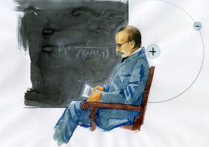 ماكس بلانك ، الفيزيائي الألماني (صورة للفيزيائي الألماني ماكس بلانك (1868-1947)) بواسطة أليساندرو لوناتي