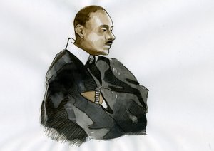 صورة للقس مارتن لوثر كينج (1929-1968) بواسطة أليساندرو لوناتي