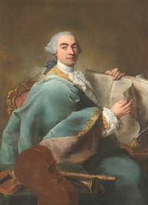صورة لموسيقي ، كاليفورنيا. 1770.