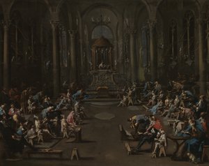 الكنيس ، 1725-1735 بواسطة اليساندرو ماجناسكو