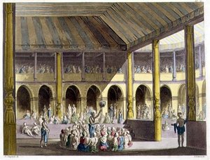 يغني البراهمة للإله راما ، من "Il costume antico e moderno ..." ، من إعداد حانة جوليو فيراريو (1767-1847). روما بواسطة اليساندرو سانكوريكو
