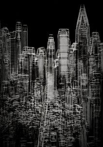 موديل ، 2020 (صورة b / w) بواسطة أليكس كامينكر