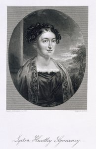 ليديا هنتلي سيجورني (1791-1865) ، نقشتها بيرت بواسطة الكسندر