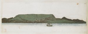 أضف MS 15507 f.13 Endeavour قبالة ساحل تييرا ديل فويغو