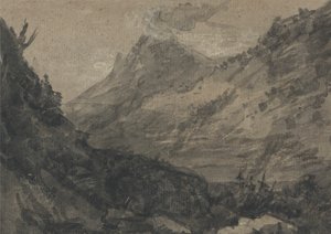المناظر الطبيعية الجبلية بواسطة ألكسندر كوزينز