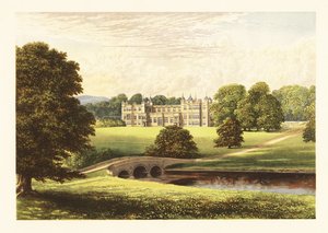 Audley End House ، إسيكس ، إنجلترا. بواسطة الكسندر فرانسيس (بعد) ليدون