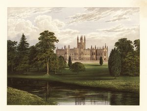 Toddington Manor ، جلوسيسترشاير ، إنجلترا. بواسطة الكسندر فرانسيس (بعد) ليدون