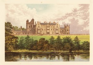 Worsley New Hall ، لانكشاير ، إنجلترا. بواسطة الكسندر فرانسيس (بعد) ليدون