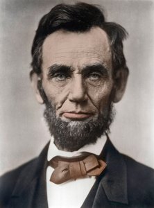صورة لأبراهام لنكولن - صورة أبراهام لنكولن (1809-1865) الرئيس السادس عشر للولايات المتحدة الأمريكية. تصوير الكسندر جاردنر بواسطة الكسندر جاردنر