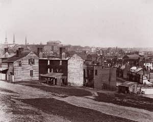ريتشموند بعد الإخلاء ، 1865. بواسطة الكسندر جاردنر