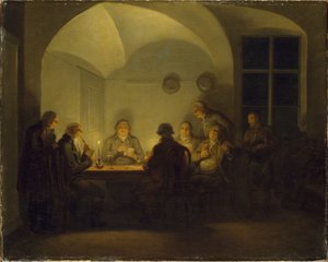 لاعبي البطاقات ، 1815 بواسطة ألكسندر لوريوس